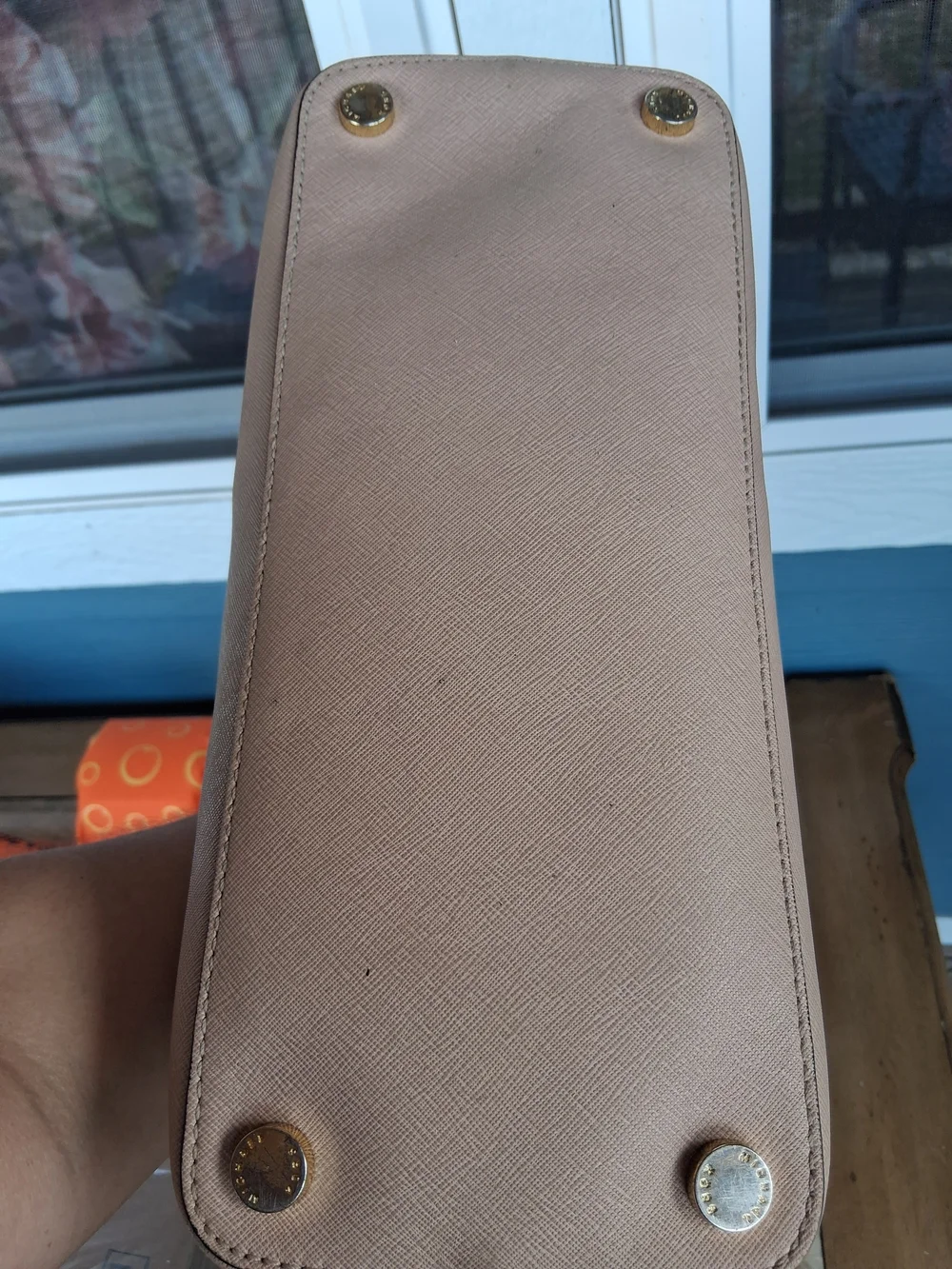 Michael Kors Pink Dome Satchel Handbag